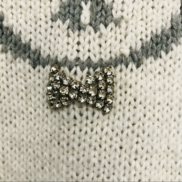 LC Lauren Conrad Blue Penguin Winter Cozy Soft Pullover Knit Sweater - Picture 7 of 8